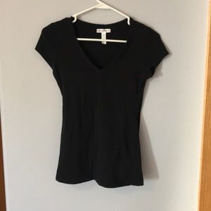 Black v-neck